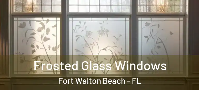  Frosted Glass Windows Fort Walton Beach - FL